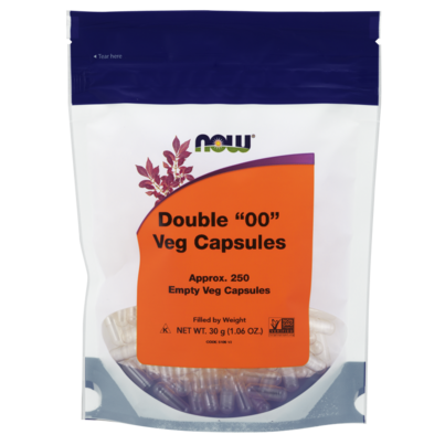 NOW Foods Double 00 Vcaps