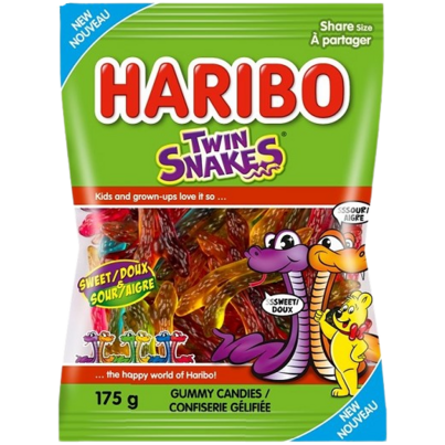 Haribo Twin Snakes Gummies