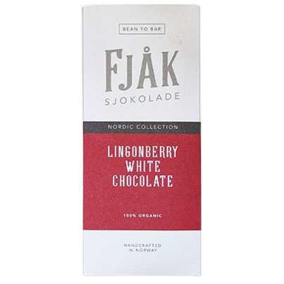 Fjak White Chocolate & Lingonberry