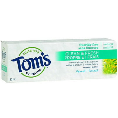 Tom's Of Maine Clean & Fresh Fluoride-Free Toothpaste