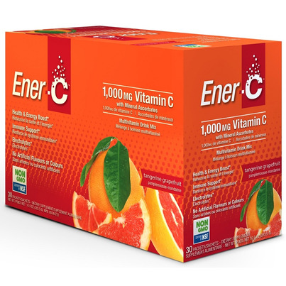 Ener-Life Ener-C 1,000 Mg Vitamin C Drink Mix Tangerine-Grapefruit