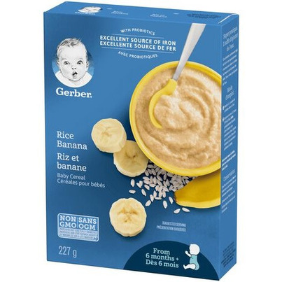 Gerber Baby Cereal Rice & Banana