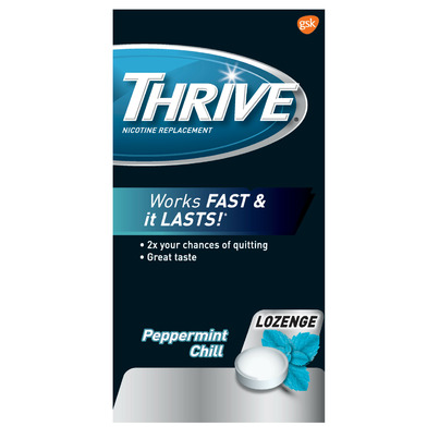 Thrive 2mg Nicotine Replacement Lozenges Peppermint Chill