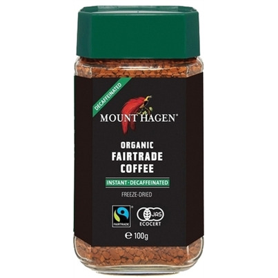 Mount Hagen Organic Fair Trade Coffee Instant Decaffeinated