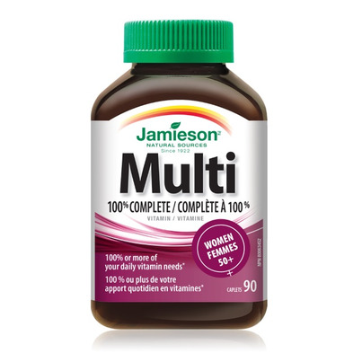 Jamieson Multi 100% Complete Vitamin For Women 50+