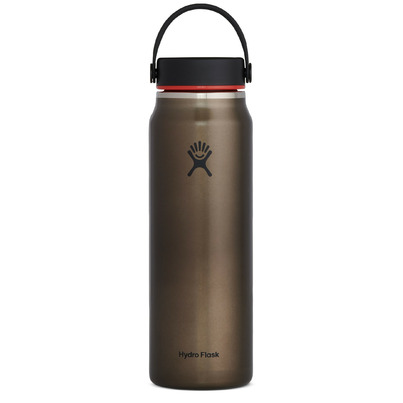 Hydro Flask Wide Mouth Trail Lightweight With Flex Cap Obsidian