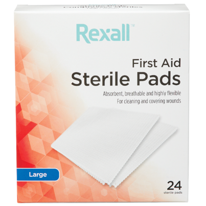 Rexall Sterile Pads Large