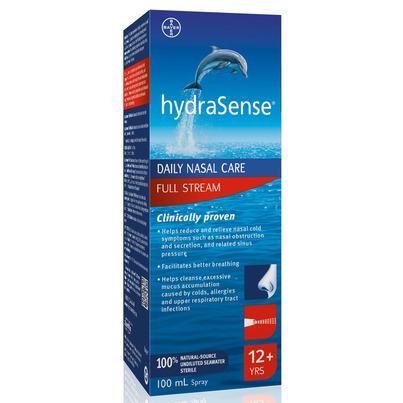 HydraSense Daily Nasal Care Full Stream Small Bottle