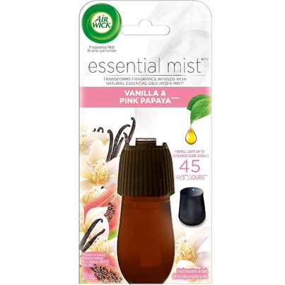 Air Wick Essential Mist Fragrance Oil Diffuser Vanilla & Pink Papaya