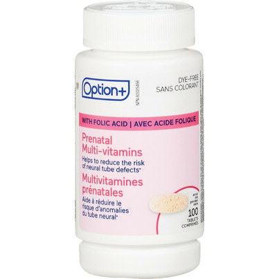 Option+ Prenatal Multi-Vitamins With Folic Acid