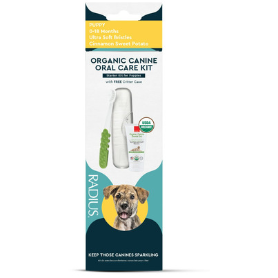 Radius Organic Canine Dental Kit For Puppies