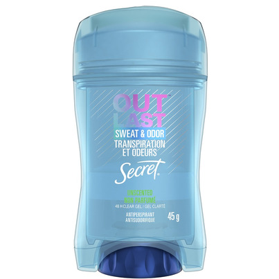 Secret Outlast Sweat & Odor Clear Gel Women's Antiperspirant