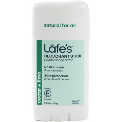 Lafe's Fresh Deodorant Twist Stick Cedar & Lime