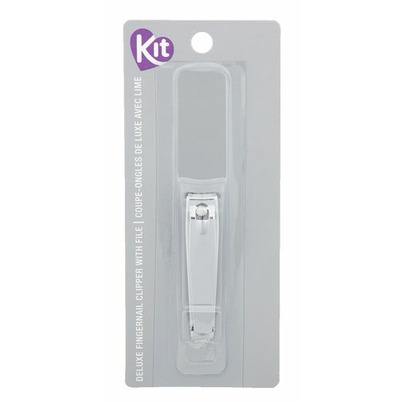 KIT Deluxe Fingernail Clipper With File