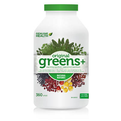 Genuine Health Greens+ Capsules