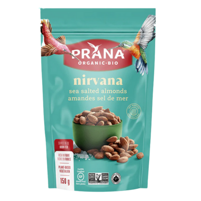 PRANA Organic Nirvana Sea Salted Almonds