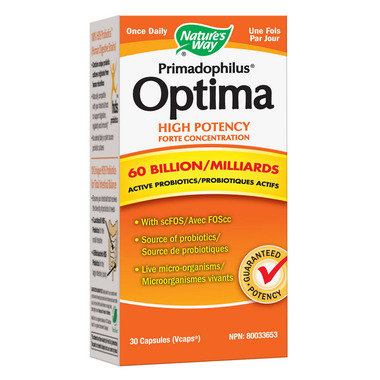 Nature\'s Way Primadophilus Optima High Potency Concentration Nature\'s Way Primadophilus Optima High Potency Concentration