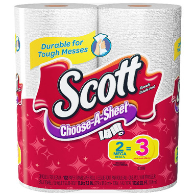 Scott paper towels research