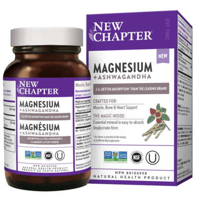 New Chapter Magnesium + Ashwagandha