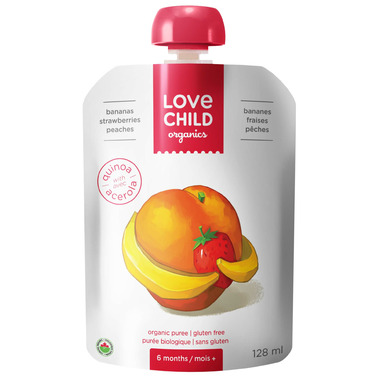 Love Child Organics Baby Food Pouch With Quinoa Love Child Organics Baby Food Pouch With Quinoa