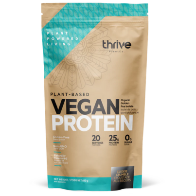 Thrive Plant Co. Vegan Protein Powder Cookie Crumble