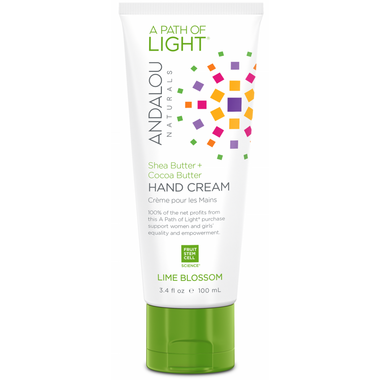 ANDALOU naturals A Path of Light Shea Butter + Cocoa Butter Hand Cream ANDALOU naturals A Path of Light Shea Butter + Cocoa Butter Hand Cream