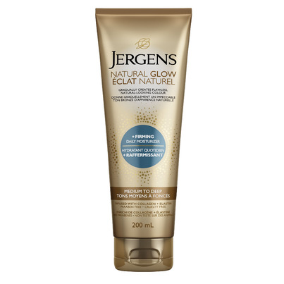Jergens Natural Glow + Firming Daily Moisturizer Medium to Deep