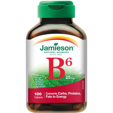 Buy Jamieson Vitamin B6 at Well.ca | Free Shipping $35+ in Canada