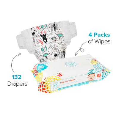 The Honest Company Size 6 Diapers & Wipes Bundle The Honest Company Size 6 Diapers & Wipes Bundle