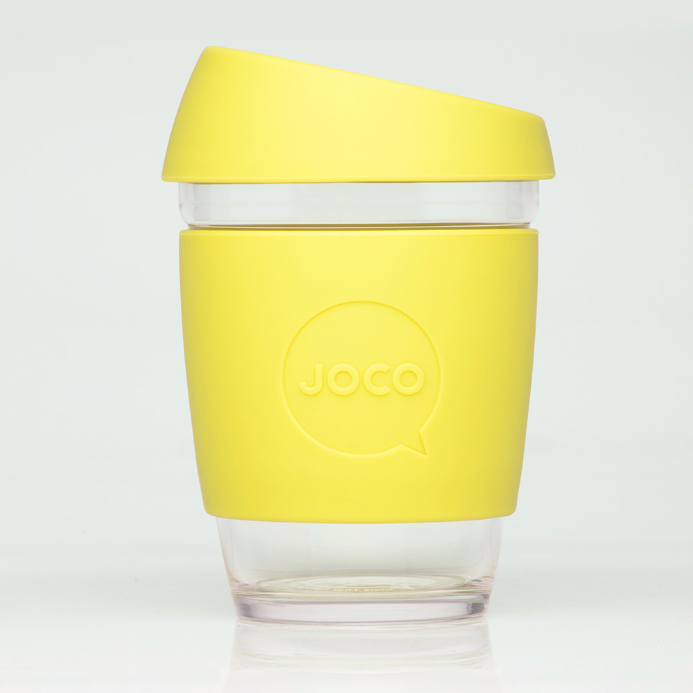 Buy JOCO Glass Reusable Coffee Cup in Lemon at Well.ca Free Shipping