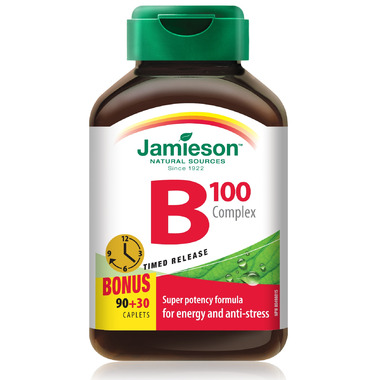 Buy Jamieson Vitamin B 100 Complex Time Release Caplets At Well.ca ...