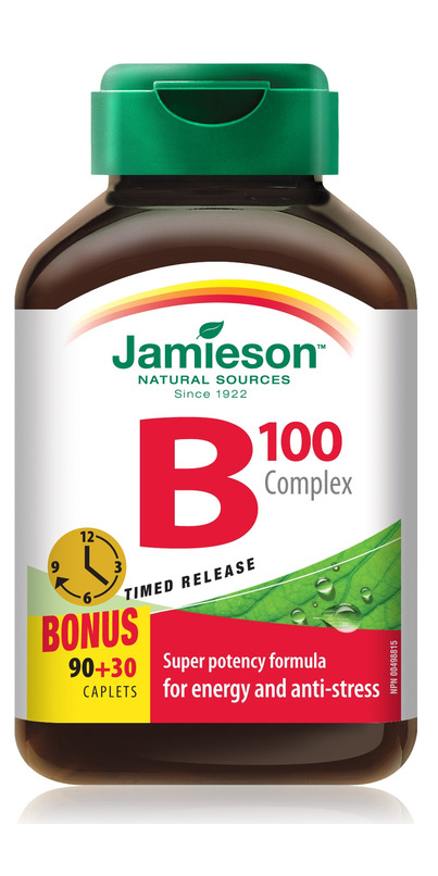 Buy Jamieson Vitamin B 100 Complex Time Release Caplets At Well.ca ...