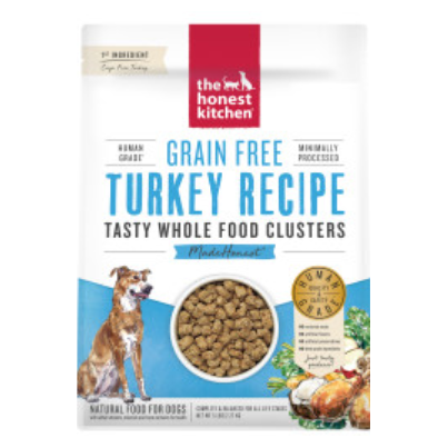 The Honest Kitchen Whole Food Clusters Dog Food Grain Free Turkey