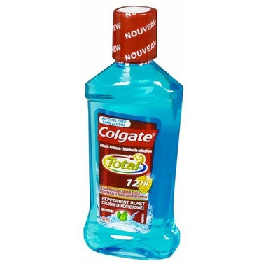 Colgate Total Mouthwash Travel Size Peppermint Blast Colgate Total Mouthwash Travel Size Peppermint Blast