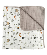 Little Unicorn Cotton Muslin Quilt Forest Friends