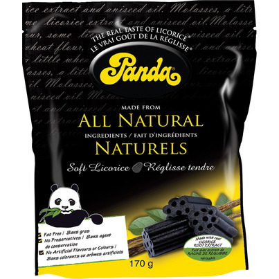licorice soft natural panda
