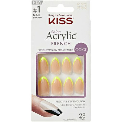Kiss Salon Acrylic French Nails Color Hype