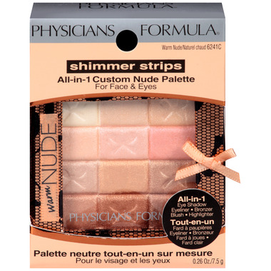 Physicians Formula Shimmer Strips All-in-1 Custom Nude Palette Physicians Formula Shimmer Strips All-in-1 Custom Nude Palette