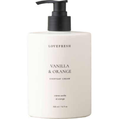 Lovefresh Everyday Cream Vanilla & Orange