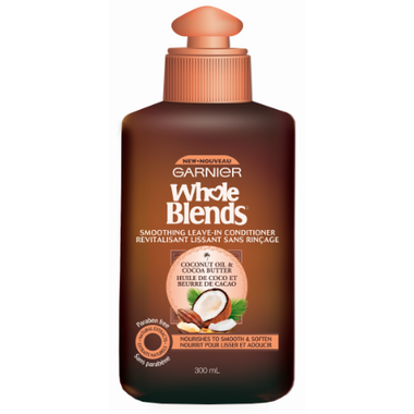 Garnier Whole Blends Coconut Oil Cocoa Butter Leave In Conditioner Garnier Whole Blends Coconut Oil Cocoa Butter Leave In Conditioner