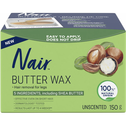 Nair Butter Wax for Legs Unscented Formula