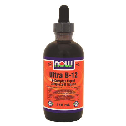 Buy NOW Foods Ultra B-12 B-Complex Liquid 118 ML Online In Canada ...