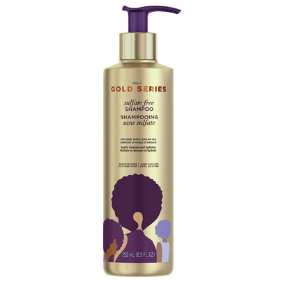 Pantene Gold Series Sulfate-Free Shampoo with Argan Oil