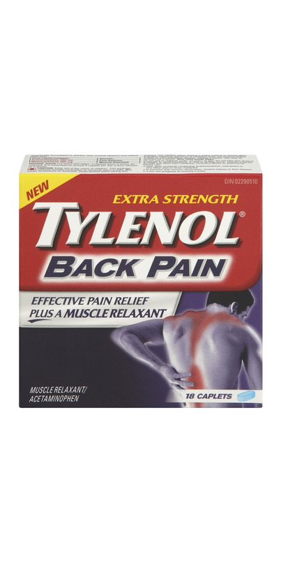 tylenol back pain coupons canada