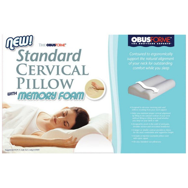 Buy Obus Forme Standard Cervical Pillow with Memory Foam ...