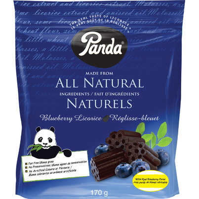 blueberry licorice panda natural