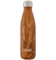 Shop S'well Water Bottle in TEAKWOOD