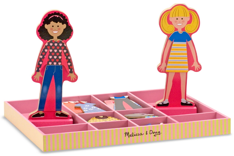 Buy Melissa & Doug Abby and Emma Magnetic Dress Up Dolls at Well.ca ...