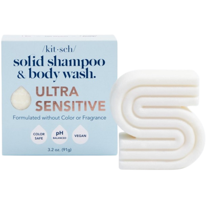 Kitsch Ultra Sensitive Solid Shampoo & Body Wash Bar