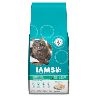 Iams Cat ProActive Health Indoor Weight & Hairball Adult Food Iams Cat ProActive Health Indoor Weight & Hairball Adult Food